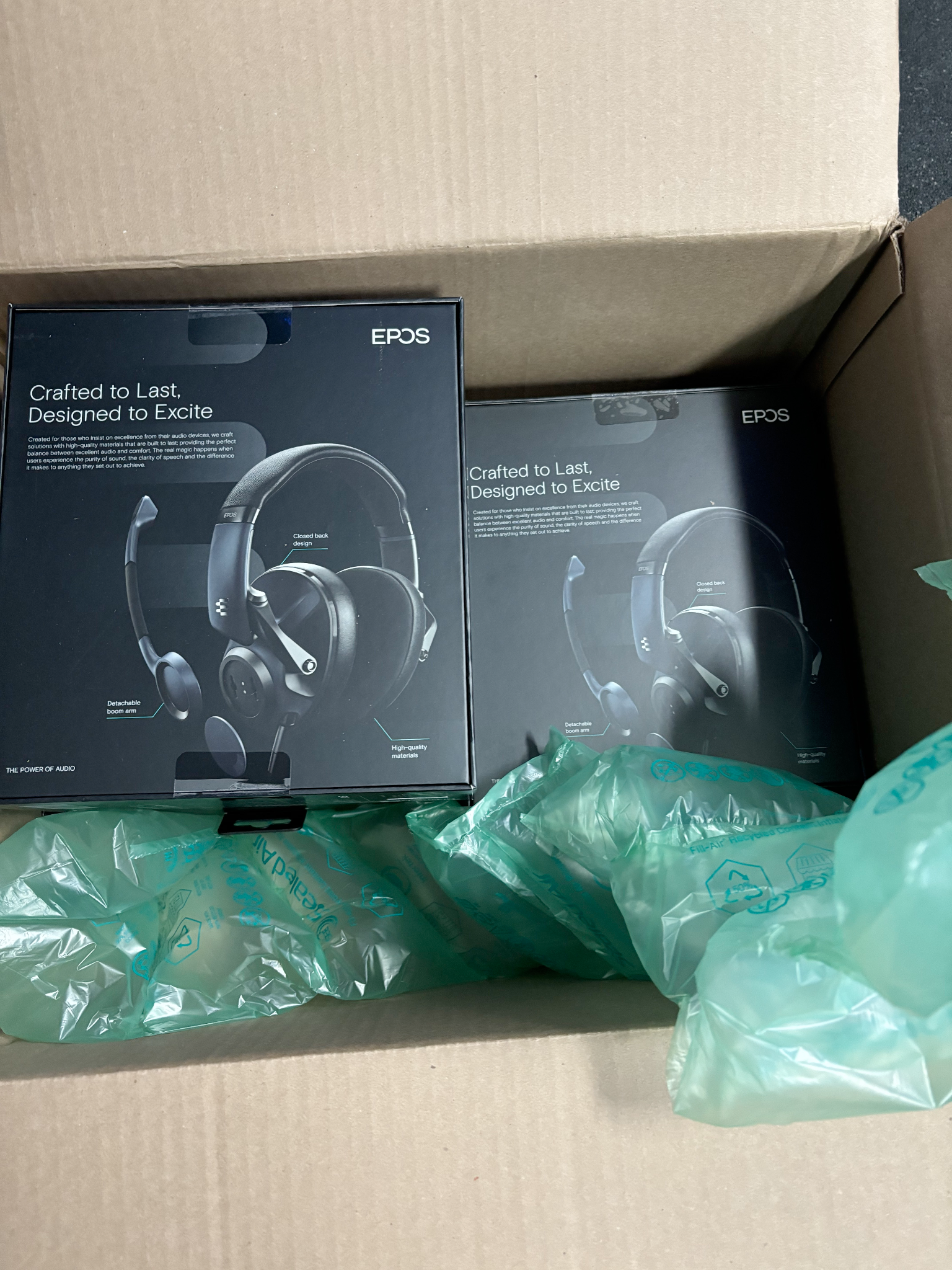 EPOS Headphones Unboxed